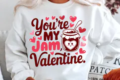 You’re My Jam, Valentine Sublimation PNG Design Product Image 1