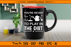 You’re Never Too Old To Play In The Dirt SVG File Product Image 3