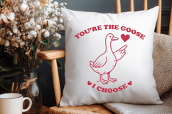 Goose Love SVG PNG | You’re the Goose I Choose | Cute Design Product Image 3