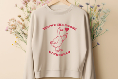 Goose Love SVG PNG | You’re the Goose I Choose | Cute Design Product Image 2