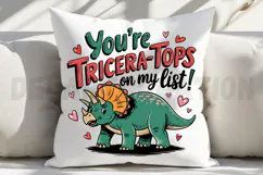 You re TriceraTOPS on My List! Sublimation PNG Product Image 3