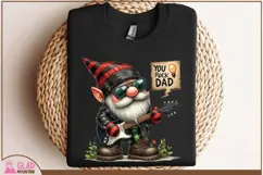 You Rock Dad gnome png, Father's Day Gnome, Dad gnome gift Product Image 4