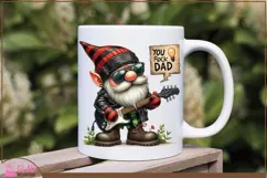 You Rock Dad gnome png, Father's Day Gnome, Dad gnome gift Product Image 3