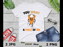 You Want A Piece Of Me Png, Pumpkin Pie Png,Thanksgiving Png Product Image 3