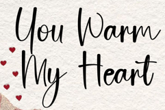 You Warm My Heart Product Image 1