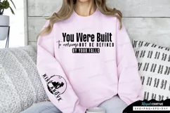 You Were Built To Sleeve SVG, Motivational SVG Design Product Image 2