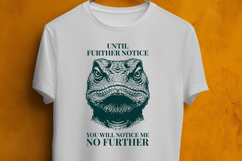 Funny Lizard Introvert Quote SVG - Vintage Engraving PNG Product Image 3