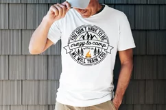 Funny Camping SVG - You Don't Have To Be Crazy To Camp Product Image 3