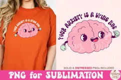Your Anxiety Is A Lying Hoe Png, Mental Health Awareness Png Product Image 4