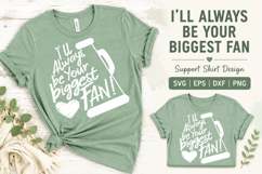 Cheer Mom svg, I’ll Always Be Your Biggest Fan SVG Megaphone Product Image 7