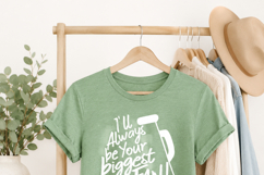 Cheer Mom svg, I’ll Always Be Your Biggest Fan SVG Megaphone Product Image 4