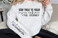 Stay True To Your Vision Sleeve SVG, Motivational SVG Design Product Image 3