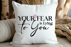 Your Fear is Lying to You SVG, Mental Wellness SVG Product Image 3