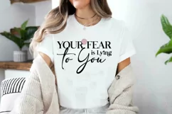 Your Fear is Lying to You SVG, Mental Wellness SVG Product Image 2