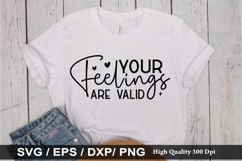 Mental Health Quotes Design - Mental Health T-shirt Design Product Image 5
