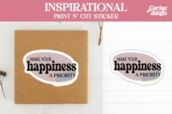 Your Happiness a Priority Sticker