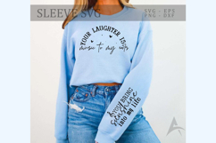 Your laughter is music to my ears Sleeve SVG Product Image 1