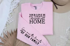 Your Love Is My Compass Sleeve SVG, Mother's Day SVG Design Product Image 3