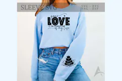 Your love is the foundation of my life Sleeve SVG Product Image 1