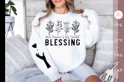 Your presence is my greatest blessing Sleeve SVG Design Product Image 1