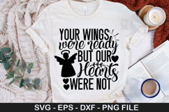 Your wings were ready but our - Christmas SVG Design Product Image 1