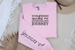Your Wisdom Guides Sleeve SVG, Mother's Day SVG Design Product Image 3