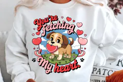 You’re Fetching My Heart Sublimation PNG Design Product Image 2