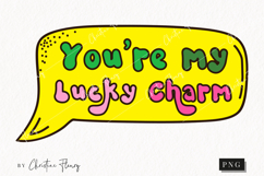 Retro St Patrick's Day Clipart | St Patrick PNG Product Image 1