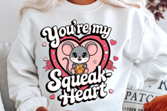You’re My Squeak Heart Sublimation PNG Design Product Image 2