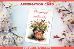 Positive Card for Your Beautiful Self. Product Image 1