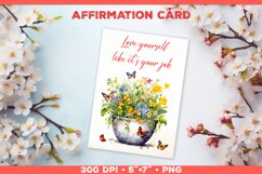 Positive Card for Your Beautiful Self. Product Image 1