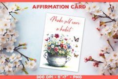 Positive Card for Your Beautiful Self. Product Image 1