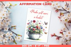 Positive Card for Your Beautiful Self. Product Image 1