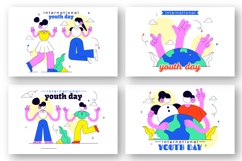 10 International Youth Day Illustration Product Image 2