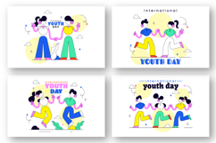 10 International Youth Day Illustration Product Image 3