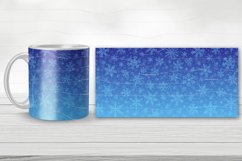 Christmas mug sublimation bundle snowflakes ornament wrap Product Image 2