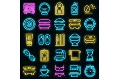 Solarium icon, outline style Product Image 1