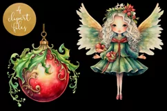 Yule Midwinter Fest Clipart - 4 PNG Files Product Image 2