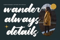Yulinta Satin Bold Calligraphy Font Product Image 14