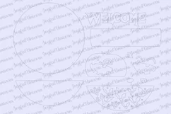 Halloween Pumpkin Welcome Sign SVG| Halloween Door Hanger Product Image 2