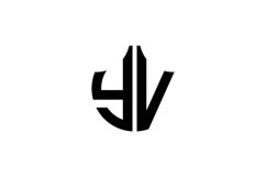 YV logo design Product Image 1
