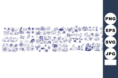 Vintage Autumn Leaves SVG Bundle for Seasonal Crafts Product Image 1