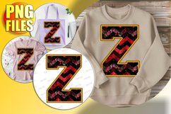 Z Doodle Letter Style Clipart Jolly Winter Vibes! Product Image 1
