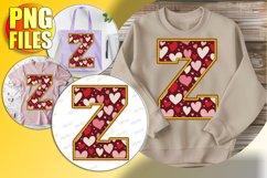 Z Doodle Letter Valentine Cheerful Heart Icon! Product Image 1