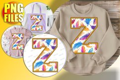 Z Doodle Letter Valentine Sweet Joyful Design! Product Image 1