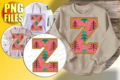 Z Doodle Letter Style Print Creative Holiday Fun! Product Image 1