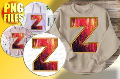 Z Doodle Letter Valentine Cheerful Sweet Style! Product Image 1