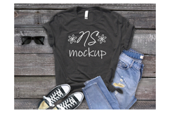 BELLA CANVAS 3001 t-shirt mockup BUNDLE Product Image 21