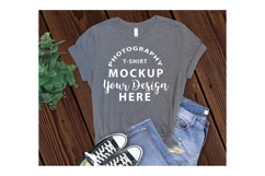 Bella Canvas 3001 T-shirt mockup BUNDLE 36 colors Product Image 10