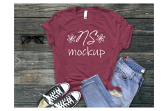 Bella Canvas 3001 T-shirt Mockup BUNDLE Product Image 16